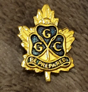 RARE Girl Scout Guide of Canada Uniform Lapel Pin 1964-71 Girl Guides of Canada - Picture 1 of 7