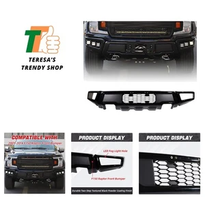 Louiedf Front Bumper Kit Compatible with F150 2009-2014 Metal Front Bumper Gu... - Bild 1 von 9