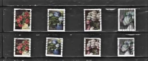 USA 2017 used  2 Sets Flowers from the Garden Coil  and Booklet Condition Fine - Picture 1 of 1