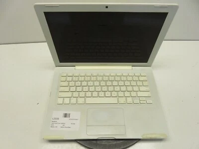 Apple MacBook A1181 13.3 Laptop Intel Core 2 Duo 1.83 GHz 512 MB NO HDD NO BAT - Image 1 of 4
