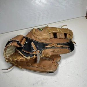 "Guante de béisbol de softbol Mizuno MZ 1395 profesional Max Flex cuero 13"" derecho" - Imagen 1 de 9