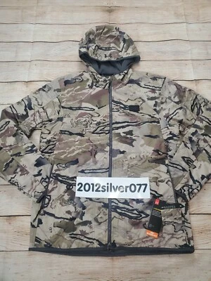 Size Small Under Armour Men's Brow Tine Jacket 1355316-999 Barren Camouflage NEW - Image 1 of 4