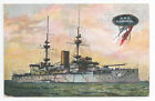 HMS HANNIBAL Majestic class Battleship Royal Navy PC 1907
