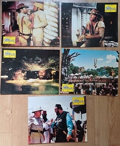 Lot Of 5 Photos Cinema Allan Quatermain And The Mines of The King Salomon 1985 - Imagen 1 de 1