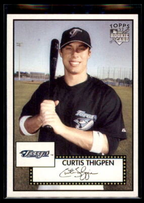 2007 Topps Rookie 1952 Edition Curtis Thigpen #138 Toronto Blue Jays - Image 1 of 2