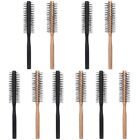 10 Pcs Roll Hair Combs Curly Hair Styling Brush Women Hair Brush Hair Blow