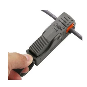 Doppelklinge Kabelentmantler Kabel Abisolierer Kabelmesser Abmantler Entmantler - Bild 1 von 3