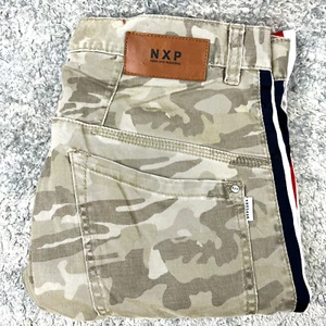 Nena & Pasedena NXP Jogger camouflage skinny stretch pants Size W33 L28 jeans - Picture 1 of 14