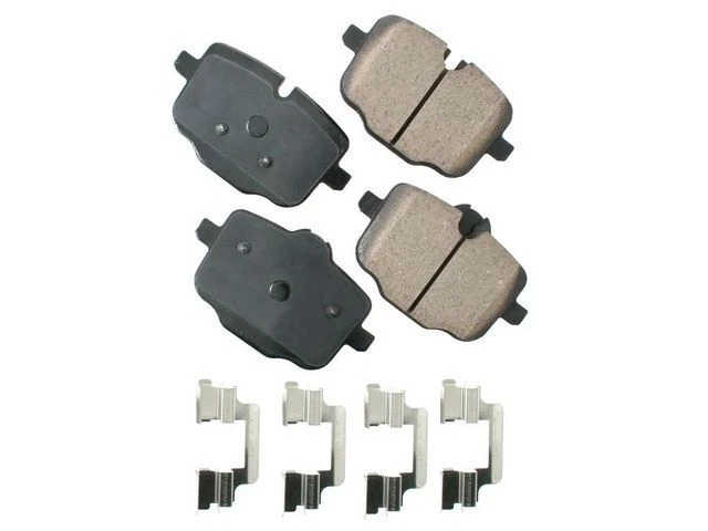 For 2014-2019 BMW 640i xDrive Gran Coupe Brake Pad Set Rear Akebono 14881RV 2015 - Image 1 of 2