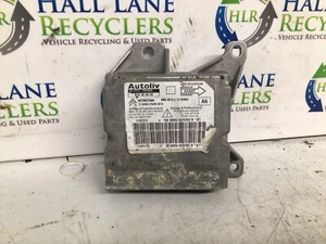 Citroen C3 VTR MK2 2010 1,4 gasolina airbag módulo de control ecu 9673657880 - B080 - Imagen 1 de 3