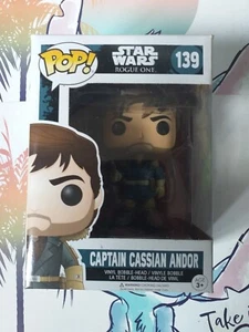 Funko Pop! Star Wars: ROGUE ONE: CAPTAIN CASSIAN ANDOR No139 - Picture 1 of 2
