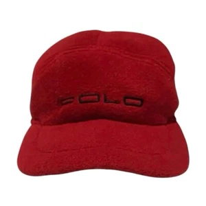 1994 POLO RL2000 Ralph Lauren Cap Red fleece original rare Unused From JAPAN - Picture 1 of 6
