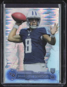 2015 Topps: Holiday Mega Pulsar Refractor Marcus Mariota RC /99 - Picture 1 of 2