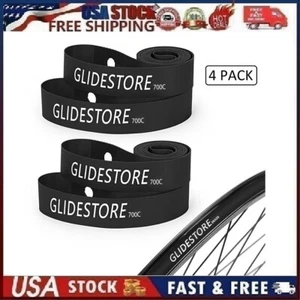 GLIDESTORE 700c 4er Pack Fahrrad Felgenstreifen/Tape Rennrad Mountainbike 28"x16mm - Bild 1 von 11