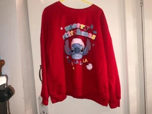 Disney Merry Stitch Mas Weihnachtspullover Sweatshirt Gr. XL - Bild 1 von 1
