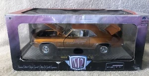 1:24 M2 MACHINES 1969 ORAGE CHEVROLET CAMARO Z28 S15 Fifty Ed. VHTF! DAMAGED BOX - Picture 1 of 10