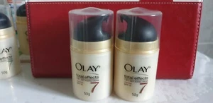 2x Olay Day cream Total Effects 7 in 1, normal SPF 15, 50g no box - Picture 1 of 1