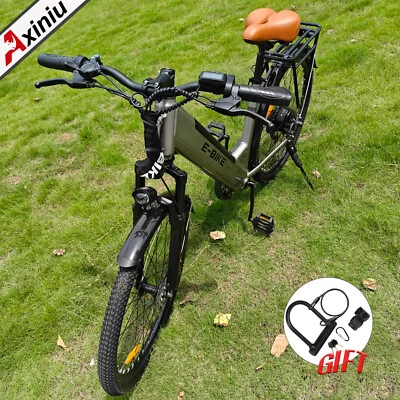 E Bike For Adults 26" Electric Bicycle 750W Motor 25Mph City Commuter E-bike - Image 1 of 4