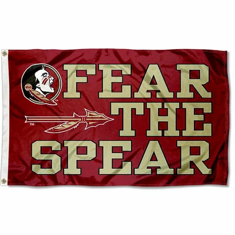 FSU Fear the Spear Seminoles Banner Flag Cover