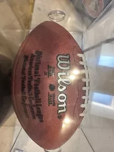 John Elway Autographed Official Wilson NFL Leather Football Authentic With Case - Picture 1 of 4