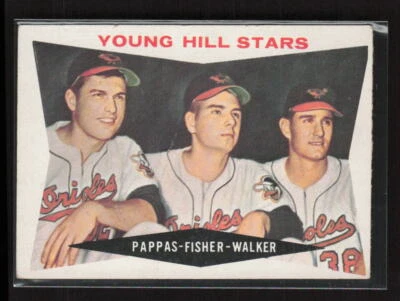 1960 Topps #399 Pappas/Fisher/Walker EX - Image 1 of 2