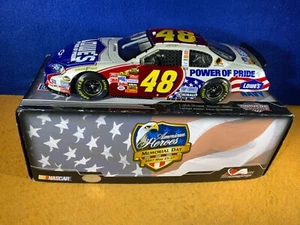 T9-78 Jimmie Johnson #48 Lowes/American Heroes - Chevy Monte Carlo 2007 - Imagen 1 de 9