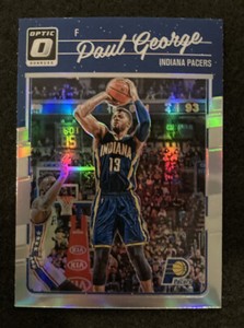 2016-17 Panini Donruss Optic Paul George Silver Holo Prizm (1st Year Optic)