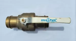 Hammond Ultra Pure Brass Kugelhahn 2" (UPBA-480B) 200 PSI - Bild 1 von 3