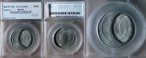 Error:Europa Pattern 1992 UK 2 Ecu 10%Off Center Partial Rev Brockage MS63 CT165 - Picture 1 of 1