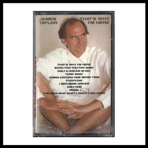 THAT'S WHY I'M HERE by James Taylor (Cassette 1990) BRAND NEW! - SEALED - Picture 1 of 1