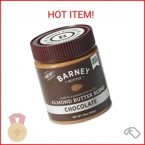 Barney Burro Burro di Mandorle, Cioccolato, Barattolo da 10 once, Mandorle Senza Pelle, Senza Mescolare - Foto 1 di 2