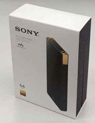 SONY NW-ZX707 WALKMAN ZX Series Black Audio Player Confirmed Good Condition - Image 1 of 4