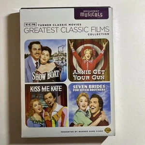 TCM Greatest Classic Films: Broadway Musical Collection DVD 4 Disc Movie Set NEW - Picture 1 of 3