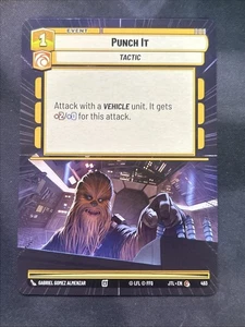 Star Wars: Unlimited - Punch It (Hyperspace) - Jump To Lightspeed NM/M Cond - Foto 1 di 2