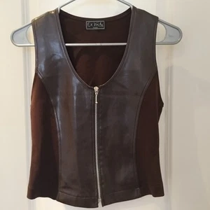 Vintage Women's Vest Made In France - Picture 1 of 6