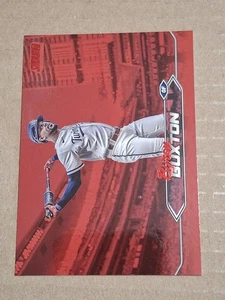2024 BYRON BUXTON TSC TOPPS STADIUM CLUB RED FOIL BASEBALL CARD #188 TWINS - Picture 1 of 2