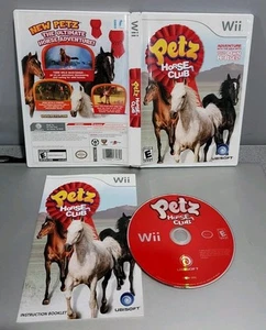 Petz: Horse Club (Nintendo Wii, 2008) Complete W/ Manual CIB Tested - Picture 1 of 6