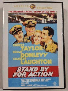 STAND BY FOR ACTION DVD -1942- Warner Brothers Archive Collection -Robert Taylor - Bild 1 von 2