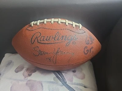 De colección Rawlings MVP #8 Steve Young Autógrafo Modelo Junior Fútbol Foto 1 de 4