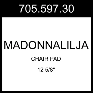 IKEA MADONNALILJA Stuhlauflage 12 5/8" 705.597.30 - Bild 1 von 1
