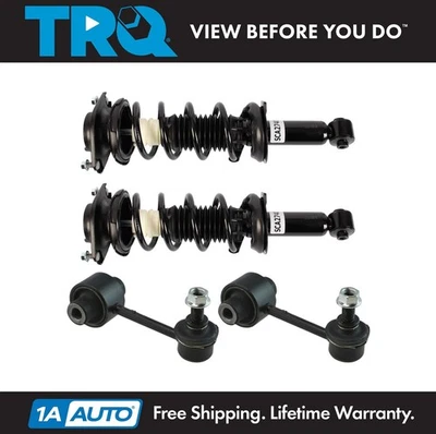 TRQ Rear Struts & Links Kit Fits 2015-2017 Subaru Legacy Foto 1 de 4