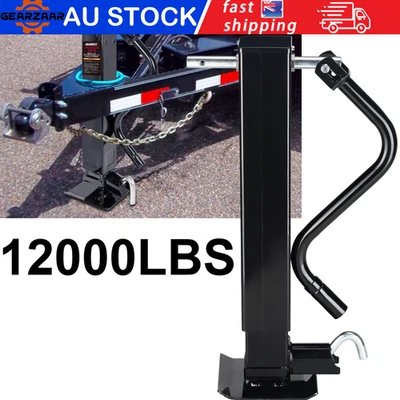 Trailer Jack Stand Wheel 12000LBS Caravan Trailer Boat Jockey Stabilizer Leg HD - image 1 of 4