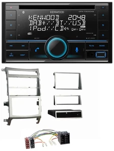 Kenwood CD 2DIN DAB USB MP3 Bluetooth Autoradio für Hyundai ix55 2009-2012 silbe - Bild 1 von 7