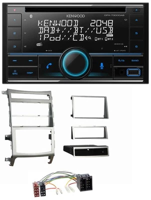 Kenwood CD 2DIN DAB USB MP3 Bluetooth Autoradio für Hyundai ix55 2009-2012 silbe - Bild 1 von 4