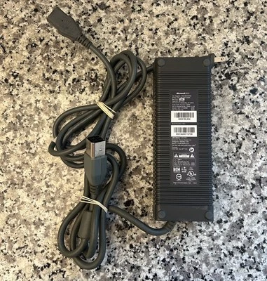 Microsoft OEM Power Supply AC Adapter For Xbox One w/ Power Cord Tested - Image 1 of 3