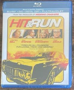 NEW SEALED Hit & Run Blu-Ray DVD Movie Set Kristen Bell Dax Shepard N4133 - Bild 1 von 2
