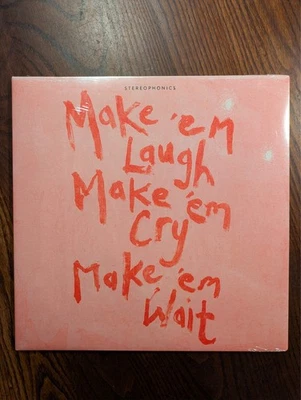 Stereophonics – Make 'Em Laugh Make 'Em.. - 12" Ltd Edition Pink Vinyl Record LP - Image 1 of 2