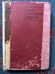 Byron Childe Harold's Pilgrimage Pitt Press Series 1918 Vintage Hardback - Foto 1 di 15