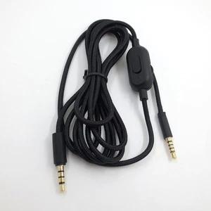 Replacement Cable For Logitech G Pro Inline Mute G Pro X G433 G233 Headset Line - Picture 1 of 13