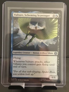 Magic The Gathering Marvel’s Spider-Man Vulture, Scheming Scavenger U 158 Foil - Picture 1 of 2